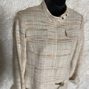 Vintage Anne Klein Tweed-Like 2pc Suit - Size 4P